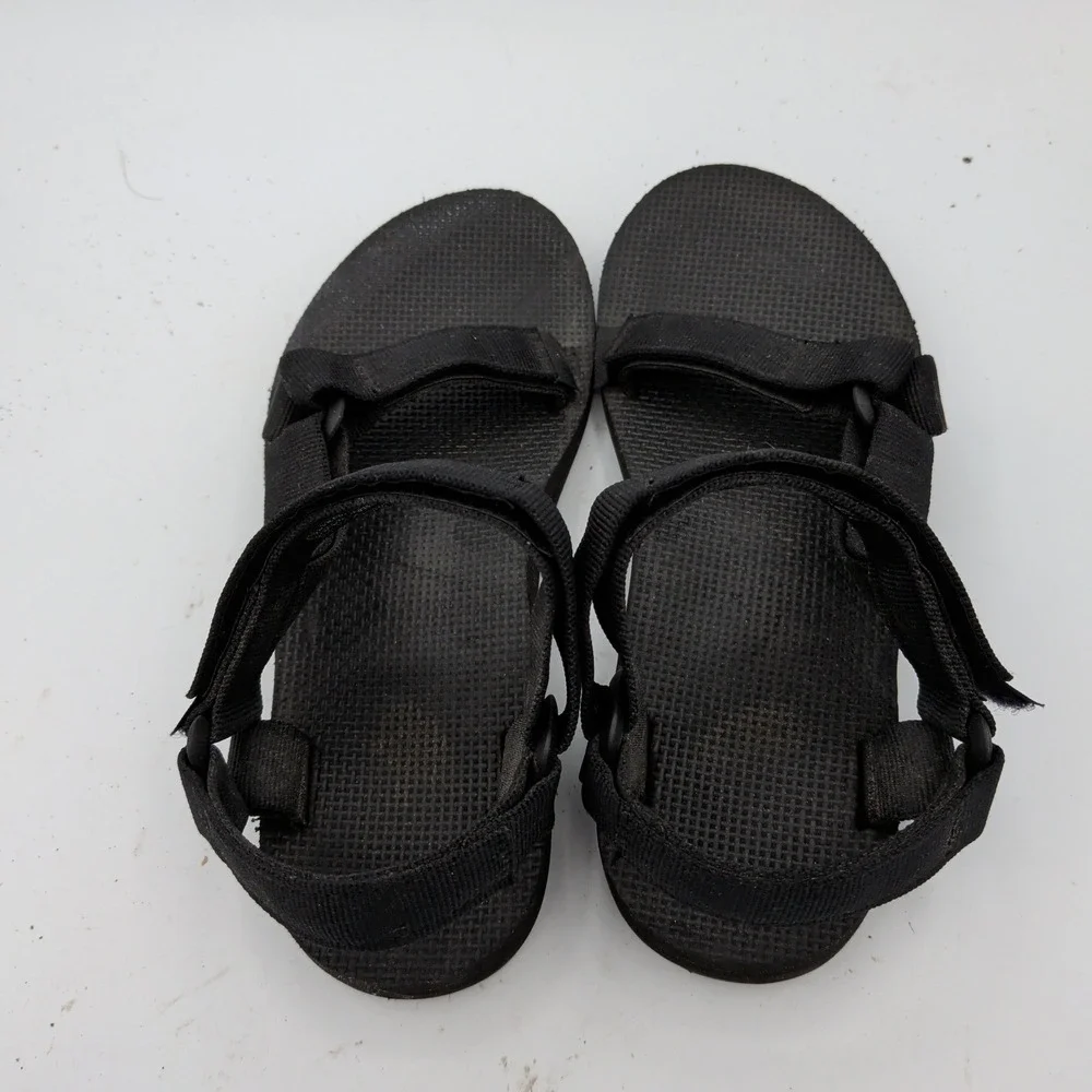 Teva Original Universal Black Sport Sandals Mens 7 Womens 9 1003987 Hiking Shoes